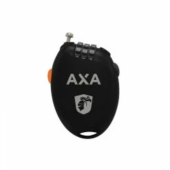 AXA Antivol Roll Long.75cm Ø1,6mm Noir