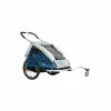 XLC Remorque Duo 8teen BS-C04 Bleu -magasin de vélo 6955 xlc remorque duo 8teen bs c04 bleu 2x