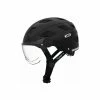 ABUS Casque Hyban + Noir -magasin de vélo 7203 abus casque hyban noir 2x