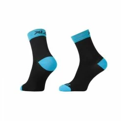 XLC Chaussettes De Compression CS-S03 Noir Bleu -magasin de vélo 7210 xlc chaussettes de compression cs s03 noir bleu 3 2x
