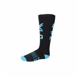 XLC Chaussettes Hautes De Compression CS-S03 Noir Bleu -magasin de vélo 7211 xlc chaussettes hautes de compression cs s03 noir bleu 3 2x