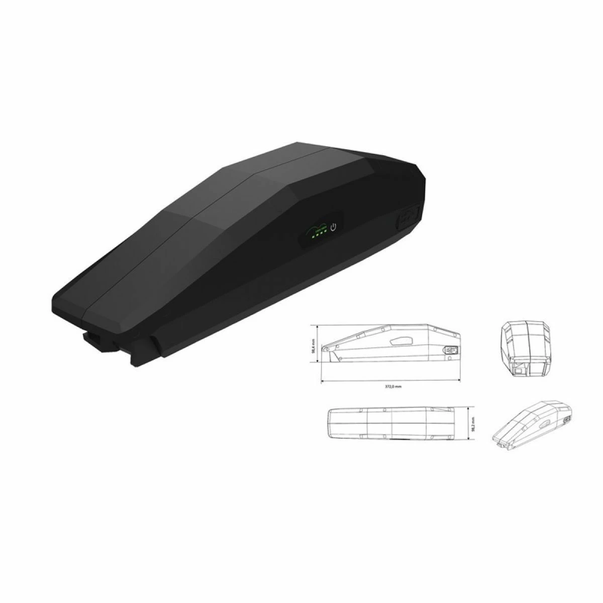 E-Bike Vision Batterie Yamaha 624Wh 36V/17.1Ah 3 E-Bike Vision Batterie Yamaha 624Wh 36V/17.1Ah